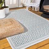 Marvao Diamond Trellis Indoor/Outdoor Area Rug - Tuesday Morning - Area Rugs