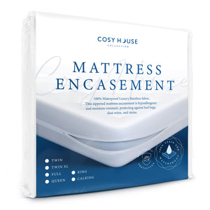 Luxury Zippered Bamboo Mattress Encasement