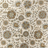 Mack Floral Wool Area Carpet