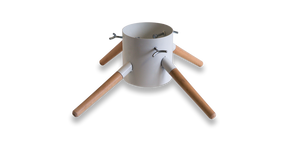 Family Christmas Tree Stand - Large - White