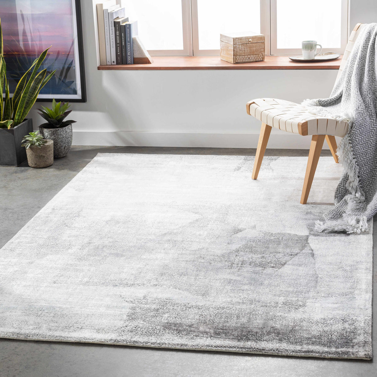 McDowall Viscose Area Rug - Clearance