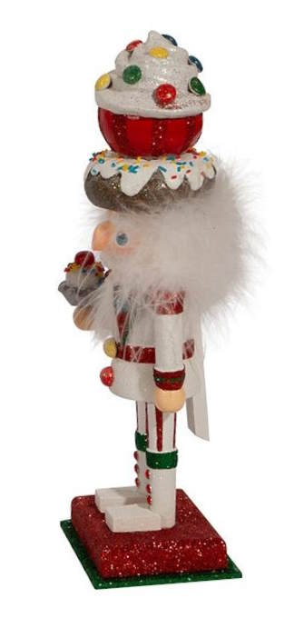 Sweets 10 Inch Nutcracker - Cupcake