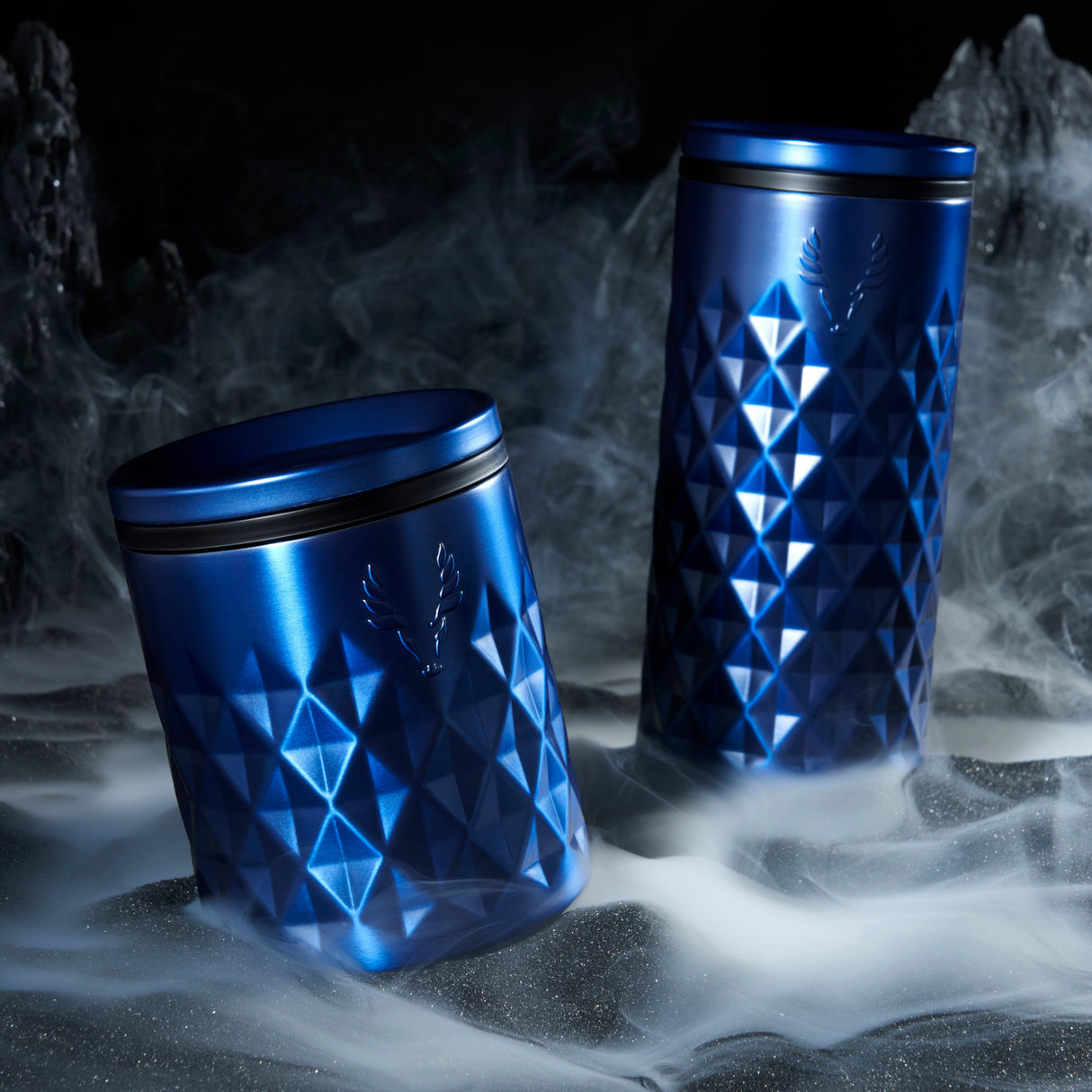 Paragon stainless steel highball tumbler in blue viski®