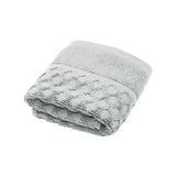 Cotton diamond waffle weave bath towel set - grayson collection