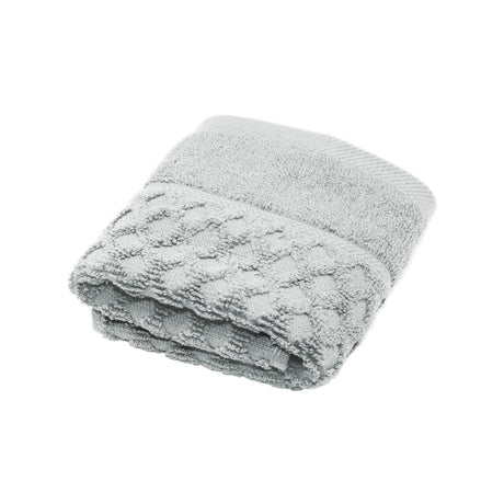 Cotton diamond waffle weave bath towel set - grayson collection