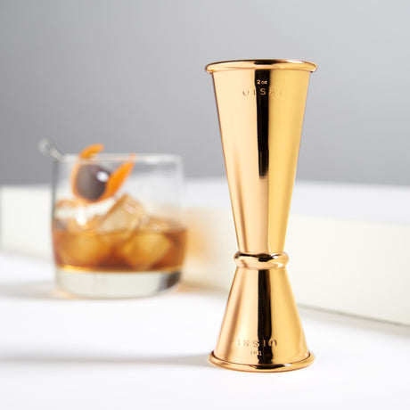 Belmont large makoto jigger in gold viski®