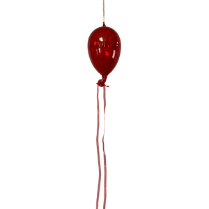 Balloon Ornament - Red