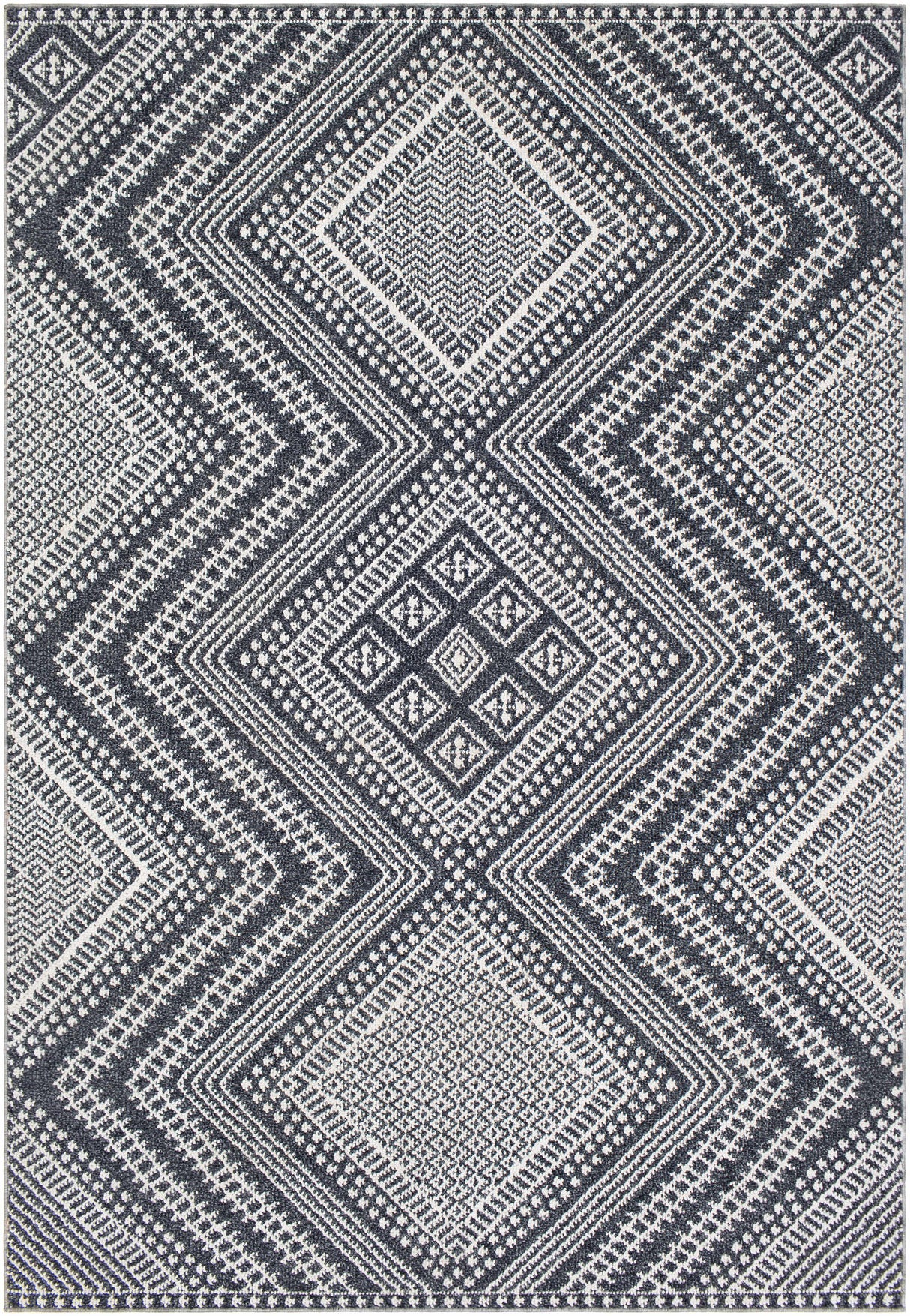 Madison Black&White Area Rug - Clearance
