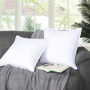 Medium-Density-Down-Alternative-Solid-Euro-Pillows,-Set-of-2-and-4-Pillow-Set