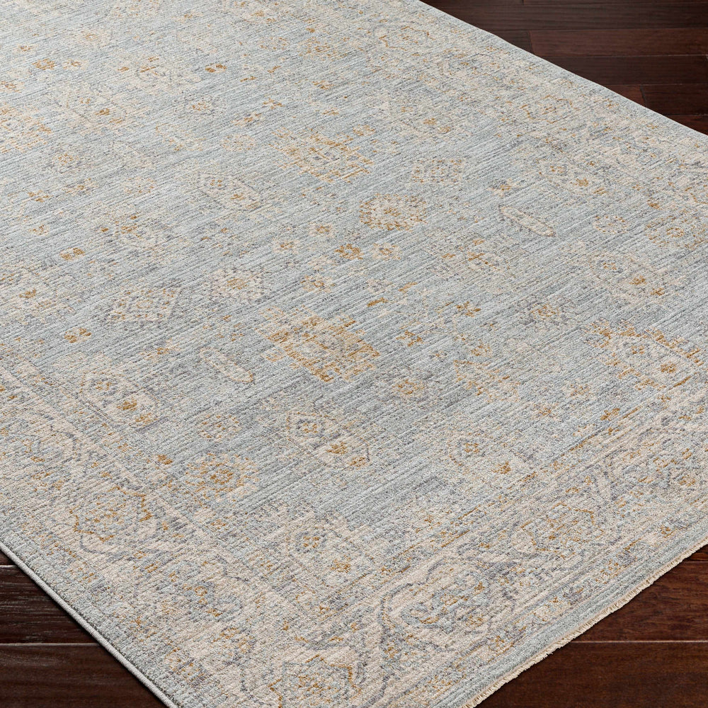 Coby Deep Teal Avant Garde Area Rug