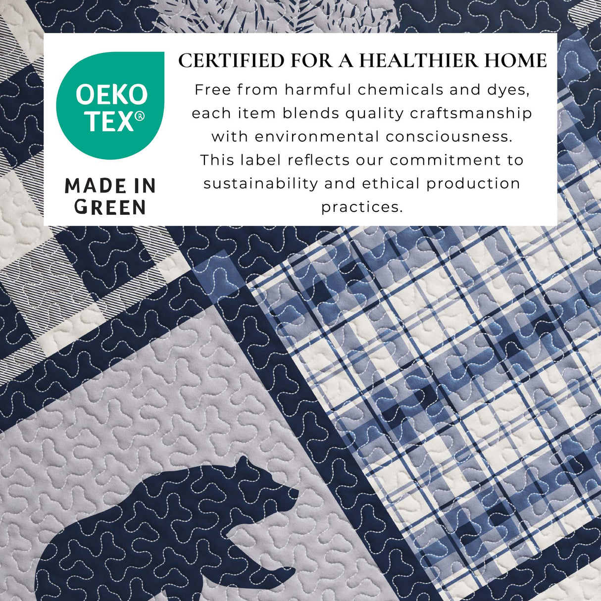 3-Piece Lodge Quilt - Stonehurst Collection