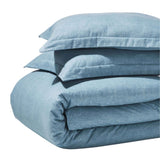 Melange Flannel Cotton Fuzzy Warm Two-Toned Duvet Cover Set - Duvet Cover Set by Superior Brand