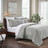 Melange Flannel Cotton Fuzzy Warm Two-Toned Duvet Cover Set - Duvet Cover Set by Superior Brand