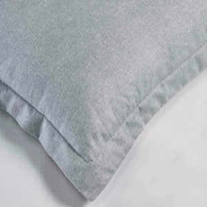 Melange Flannel Cotton Fuzzy Warm Two-Toned Duvet Cover Set - Duvet Cover Set by Superior Brand