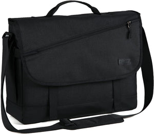Water Resistant Laptop Messenger Bag 17 Inch Work Shoulder Bag