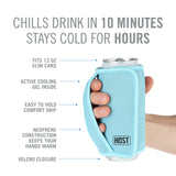 Insta-chill-slim-can-sleeve-in-blue-ice-by-host®-Beverage-Tubs-&-Chillers