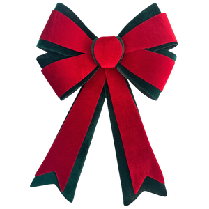 Grand Holiday Velour Bow