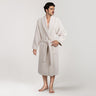 American Soft Linen Men's 100% Turkish Cotton Bathrobe | Micro Cotton Shawl Collar
