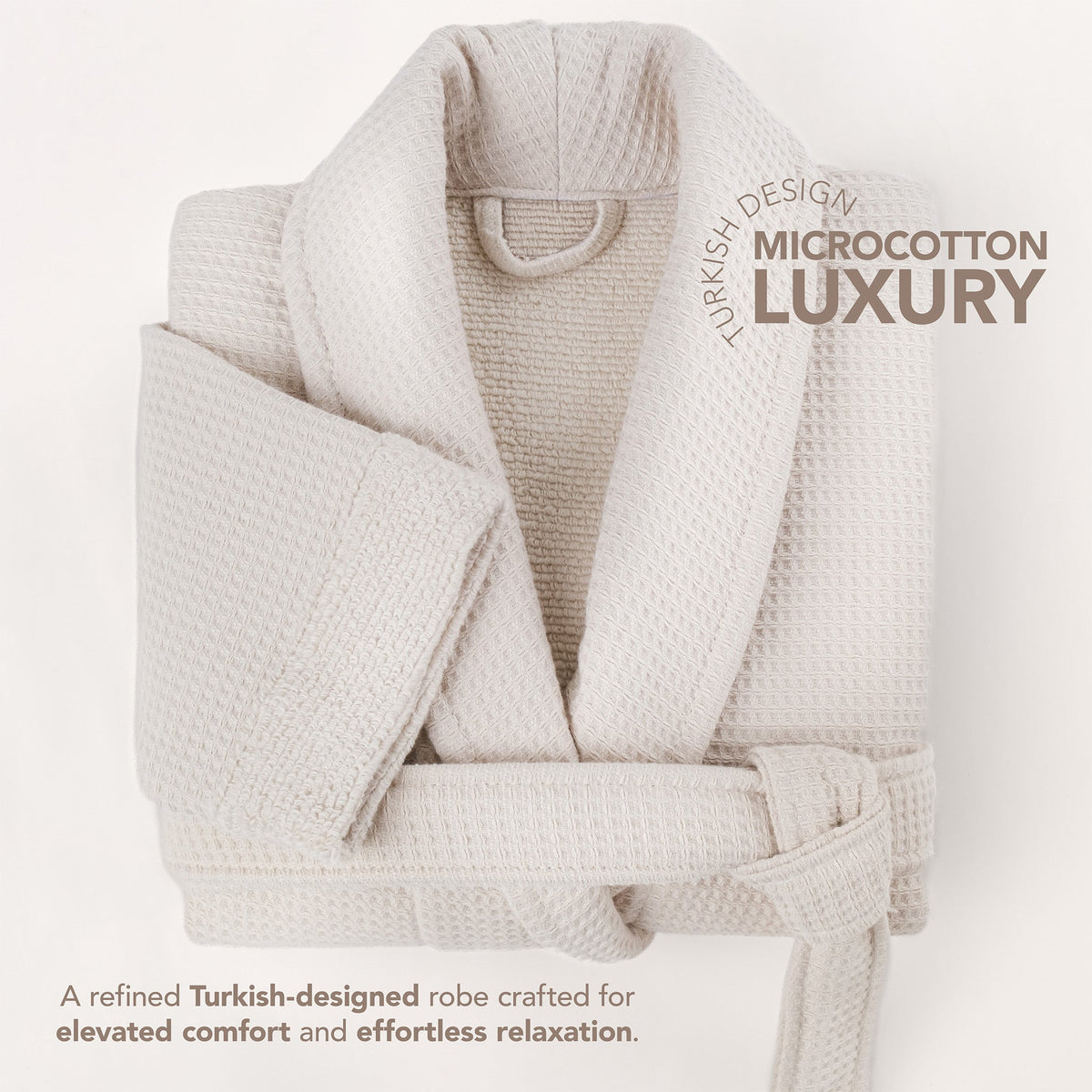 American Soft Linen Men's 100% Turkish Cotton Bathrobe | Micro Cotton Shawl Collar