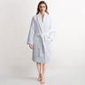 American Soft Linen Women's 100% Turkish Cotton Bathrobe | Micro Cotton Shawl Collar
