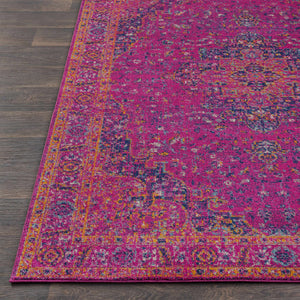 Milliken Magenta Area Rug