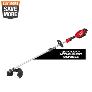 Open Box - Milwaukee 2825-21ST M18 FUEL 18-Volt Lithium-Ion Brushless Cordless String Trimmer Kit