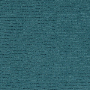 Brockton Solid Teal Wool  Rug