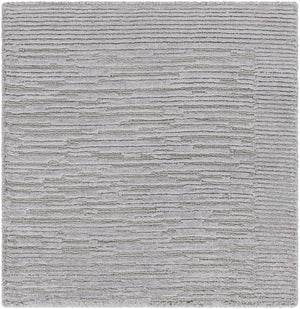 Mardi Silver Premium Wool&Silk Area Rug - Clearance
