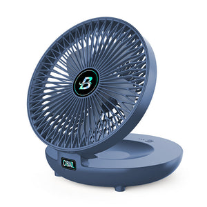 Portable Mini Folding Fan Rechargeable 3-Speed USB Desk Fan