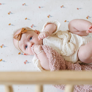 Minky Stretch Luxe Crib Sheets
