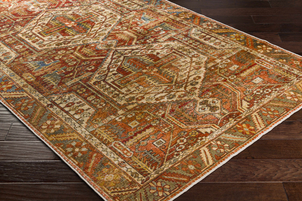 Mantalongon Washable Area Rug