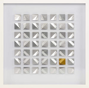 Mountainaire Silver Facet Wall Art