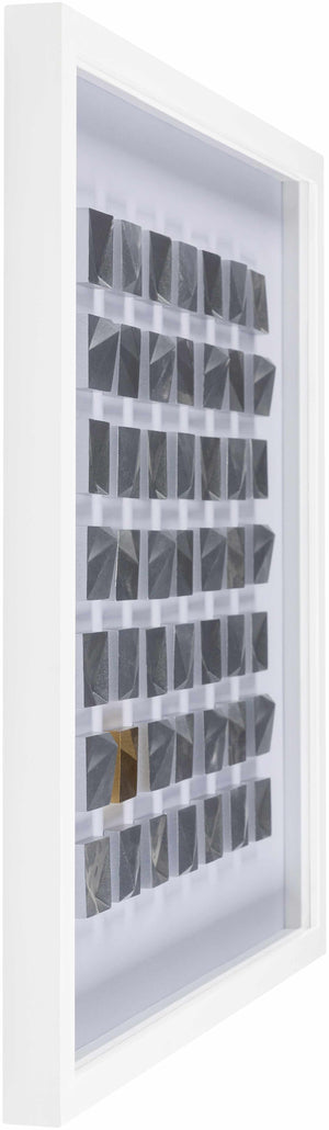 Mountainaire Silver Facet Wall Art