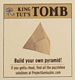 Puzzlebox Brainteaser - King Tut's Tomb