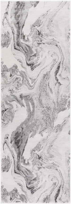 Moana Charcoal Marble Rug