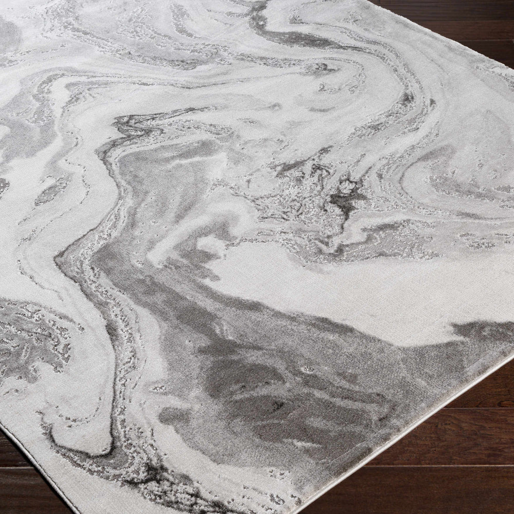 Moana Charcoal Marble Rug