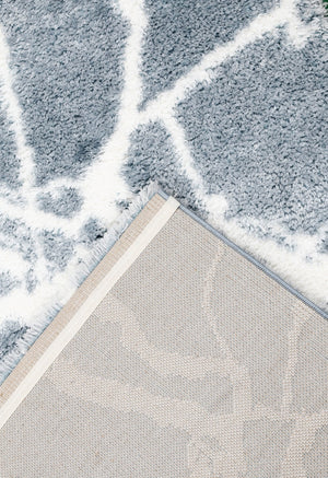 Modern Abstract Design Gray 5x7 Rug