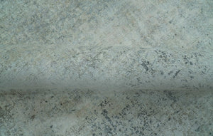 Modern Abstract Design Gray 8x10 Hand Knotted Art Silk Rug