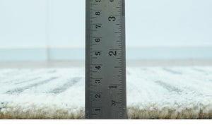 Modern Contemporary Charcoal And Gray 2x3 Wool Area Rug