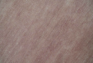 Modern Contemporary Solid Peach Hand knotted 8x10 wool Area Rug