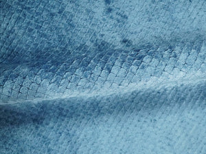 Modern Geometrical Hand Made 2x3 Blue Art silk Area Rug