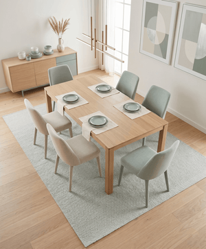 Modern Solid Ivory Hand made Dari Area Wool Rug