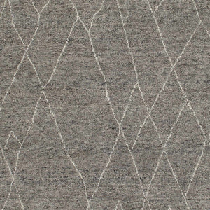 Molugan Gray Premium Wool Rug - Clearance