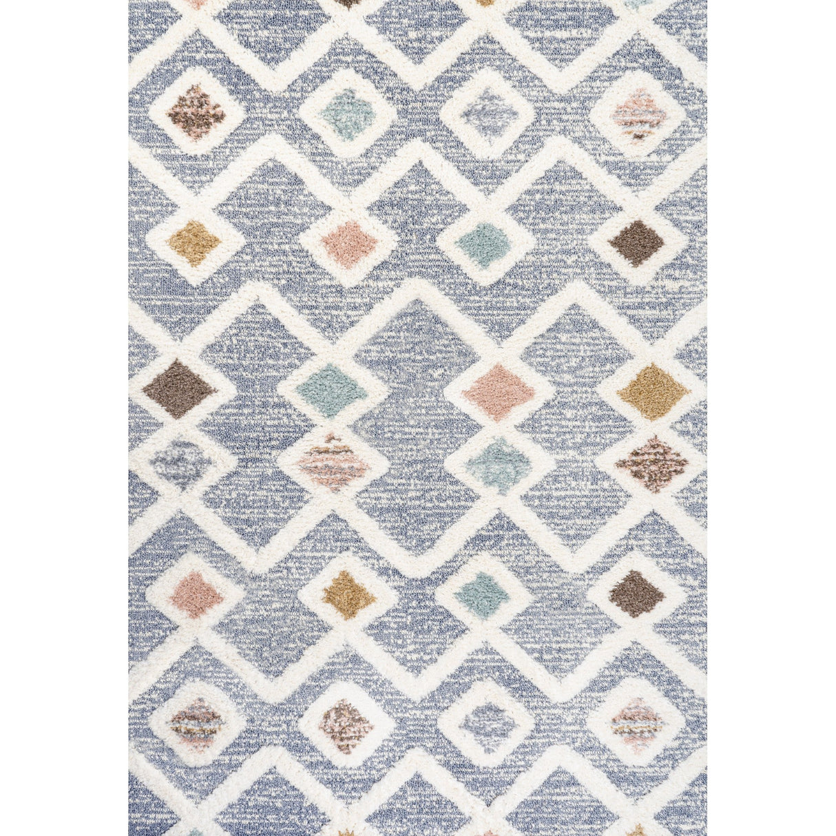 Monique Trellis High - Low Area Rug - Tuesday Morning - Area Rugs