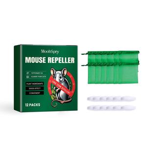 MoonSpry Mouse Repellent Pills 12pcs – Peppermint & Clove Oil Formula