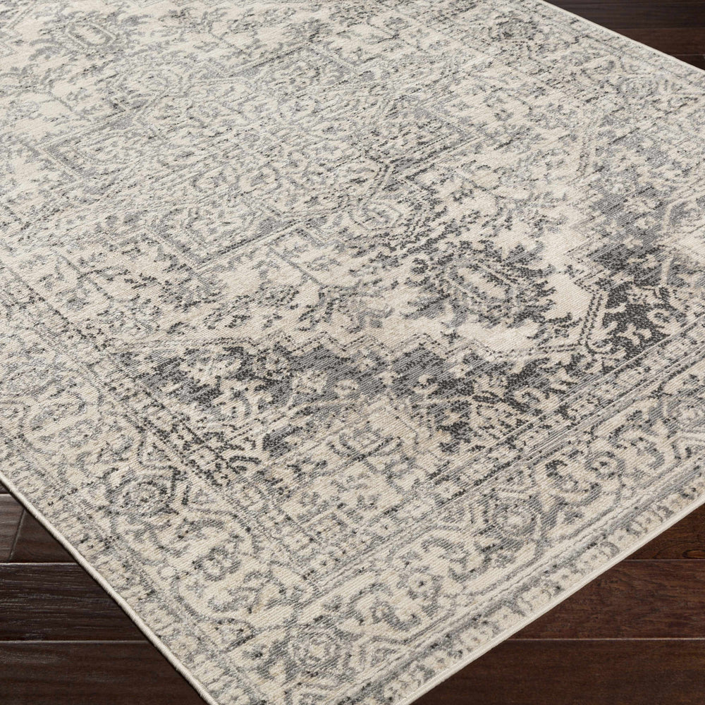 Motley Ultra Distressed Beige Area Carpet - Clearance