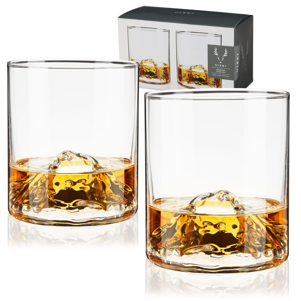 Mountain Crystal Tumblers Viski® - Tuesday Morning - Tumblers