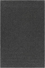 Black Braided Faux Jute Rug