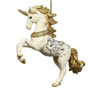 Celestial Unicorn Ornament - Approximately 5 Inches