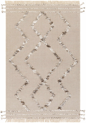 Marleston Taupe High-Low Rug - Clearance